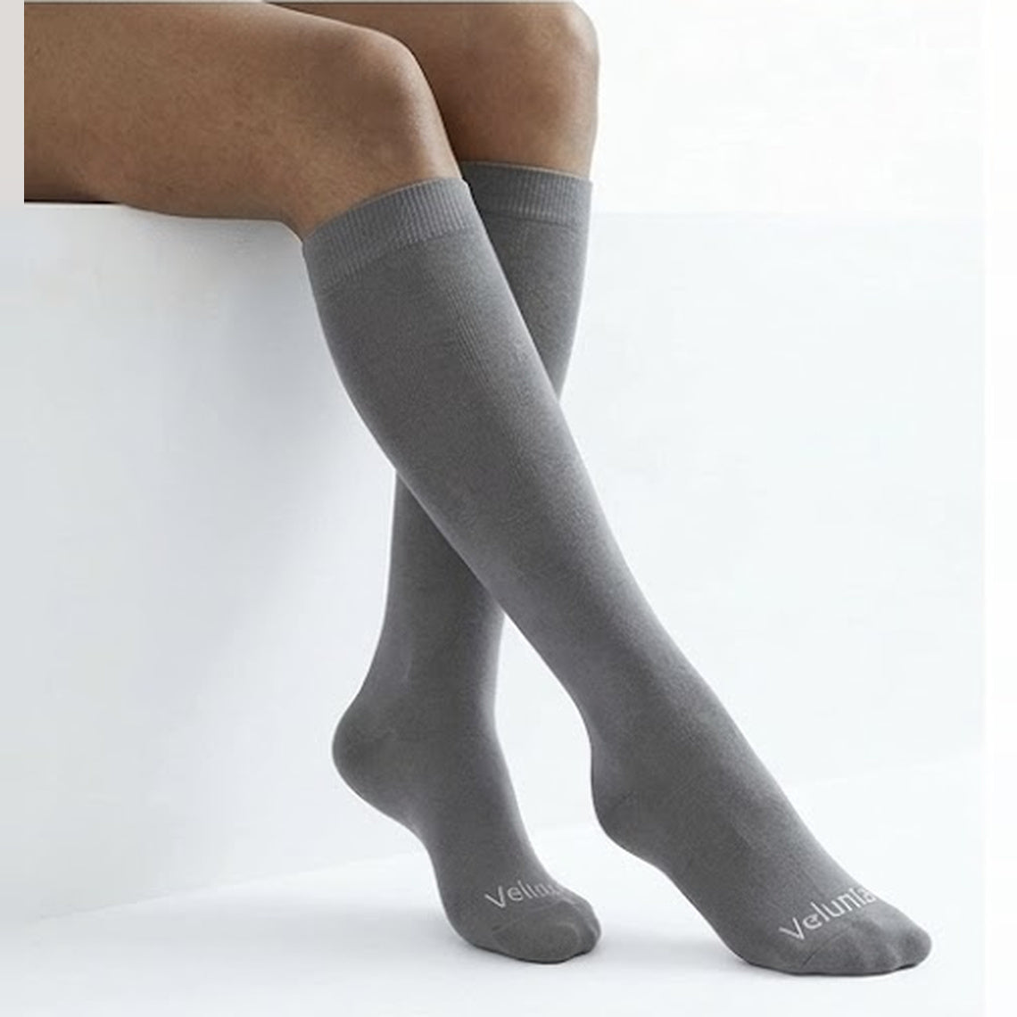 VeluniaShape Graduated Compression Socks · Light legs, from dawn to dusk